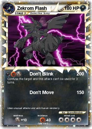 Pokemon Zekrom Flash