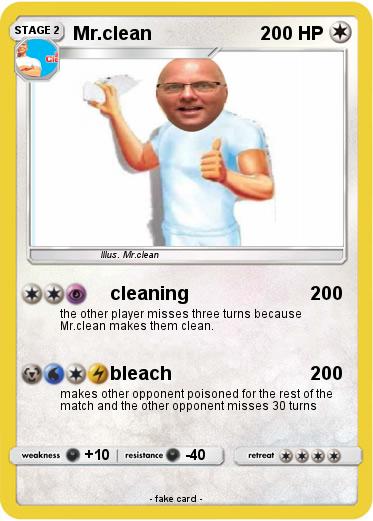 Pokemon Mr.clean