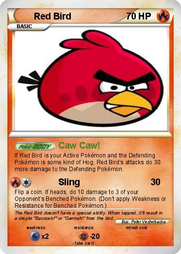 Pokemon Red Bird