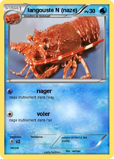 Pokemon langouste N (naze)