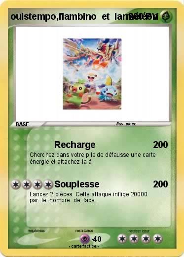 Pokemon ouistempo,flambino  et  larméléon