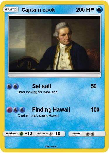 Pokemon Captain cook