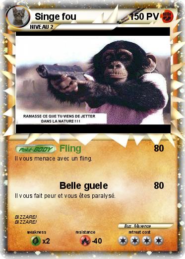 Pokemon Singe fou