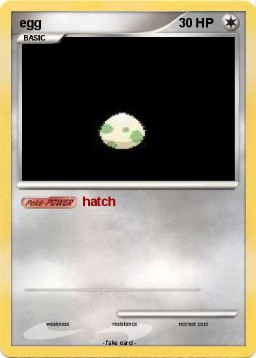 Pokemon egg