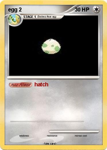 Pokemon egg 2