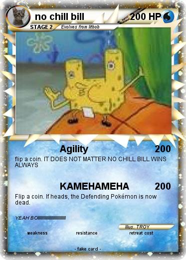 Pokemon no chill bill