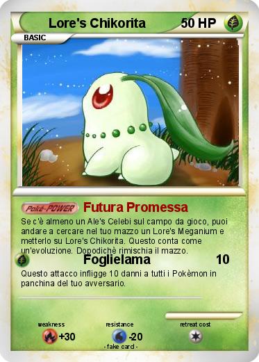 Pokemon Lore's Chikorita