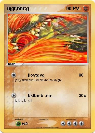 Pokemon ujgf,hhr:g