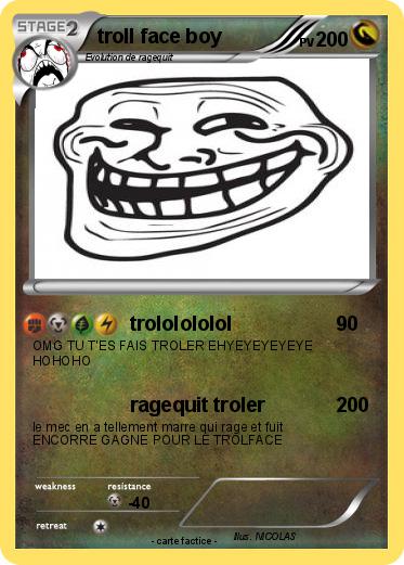 Pokemon troll face boy
