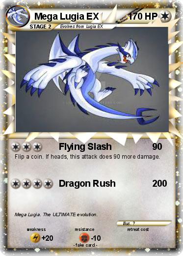 Pokemon Mega Lugia EX