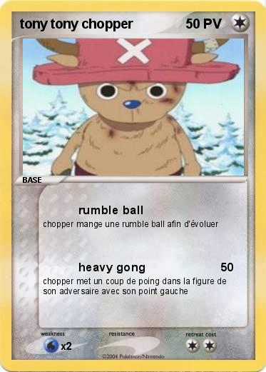 Pokemon tony tony chopper