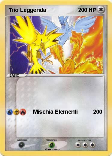 Pokemon Trio Leggenda