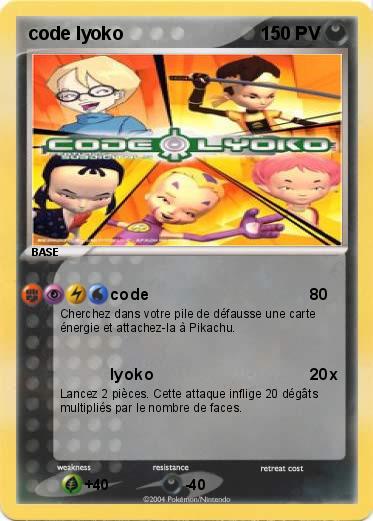 Pokemon code lyoko
