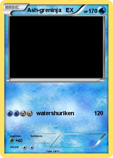 Pokemon Ash-greninja   EX