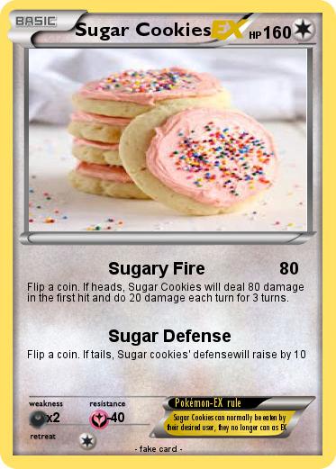 Pokemon Sugar Cookies