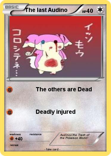 Pokemon The last Audino