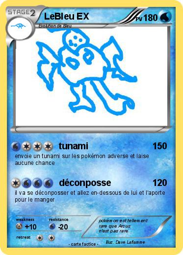 Pokemon LeBleu EX