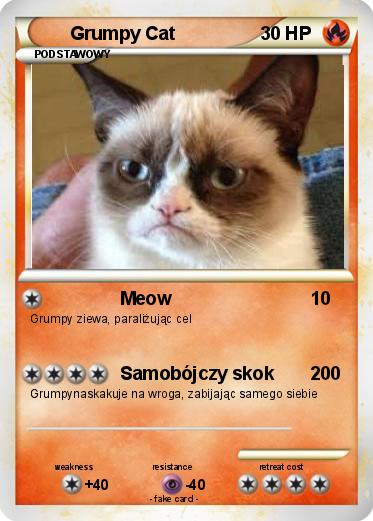 Pokemon Grumpy Cat