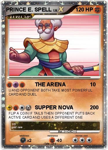 Pokemon PRINCE E. SPELL
