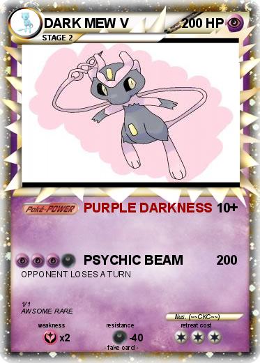 Pokemon DARK MEW V