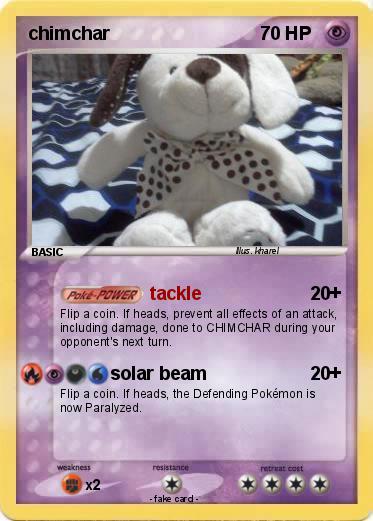 Pokemon chimchar