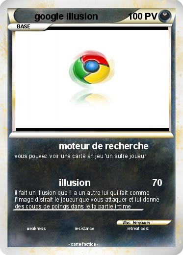Pokemon google illusion