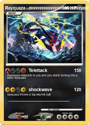 Pokemon Rayquaza