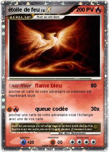 Pokemon étoile de feu