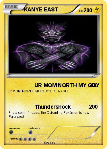 Pokemon KANYE EAST