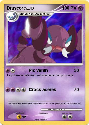 Pokemon Drascore