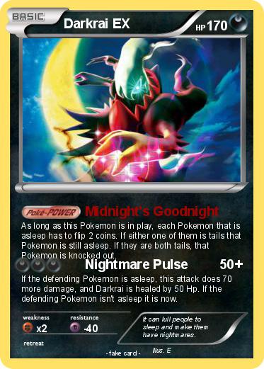 Pokemon Darkrai EX