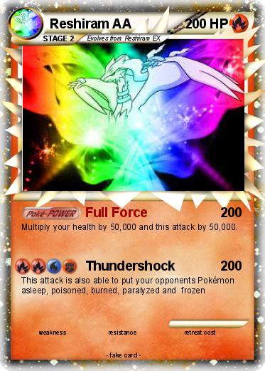 Pokemon Reshiram AA