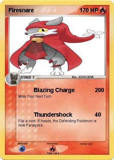 Pokemon Firesnare