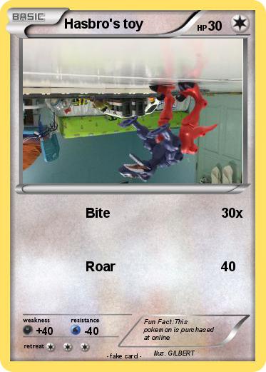 Pokemon Hasbro's toy