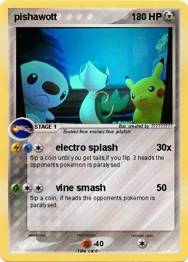 Pokemon pishawott