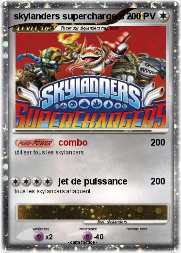 Pokemon skylanders superchargers