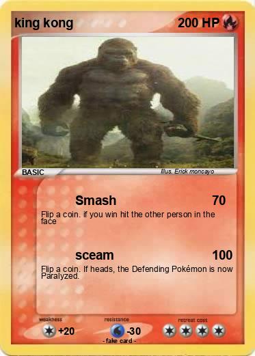 Pokemon king kong