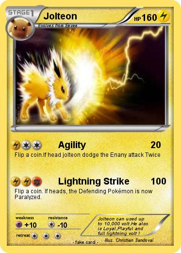 Pokemon Jolteon