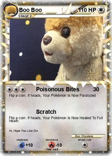 Pokemon Boo Boo