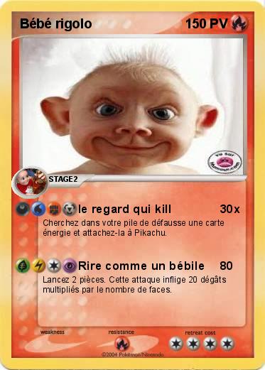 Pokemon Bébé rigolo