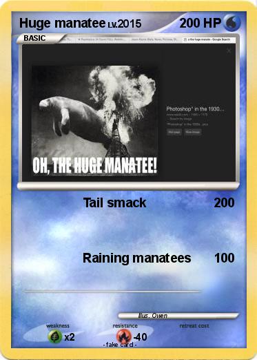 Pokemon Huge manatee