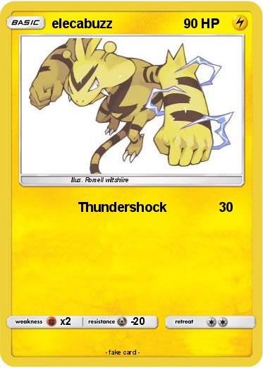 Pokemon elecabuzz