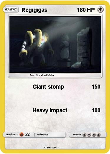 Pokemon Regigigas