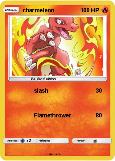 Pokemon charmeleon