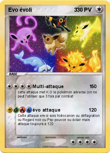 Pokemon Evo évoli                            3