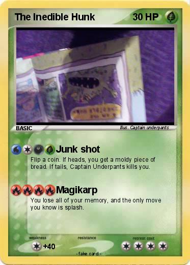 Pokemon The Inedible Hunk