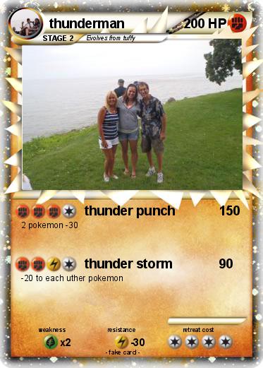 Pokemon thunderman