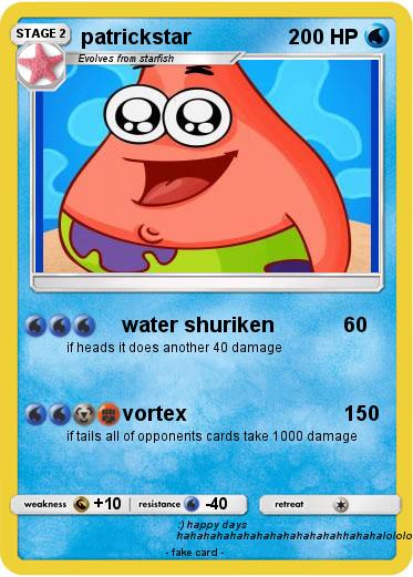 Pokemon patrickstar
