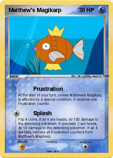 Pokemon Matthew's Magikarp
