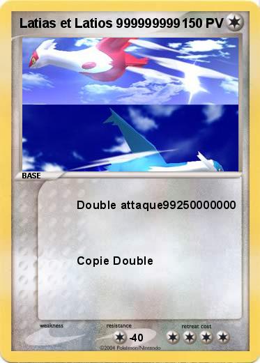 Pokemon Latias et Latios 999999999